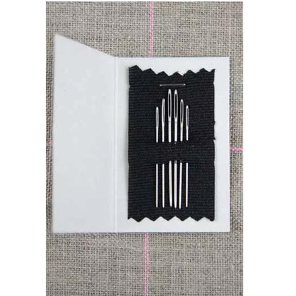 Embroidery Needles Round Point Green Booklet - Sajou