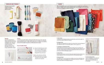 Modern Sashiko - 26 Mixed-Style Sashiko Projects for Everyday Items