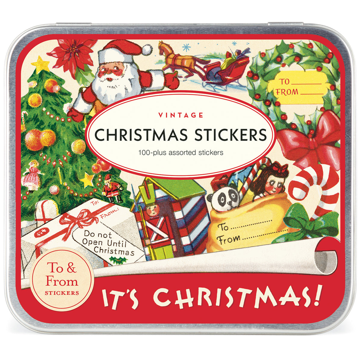 Vintage Christmas Stickers