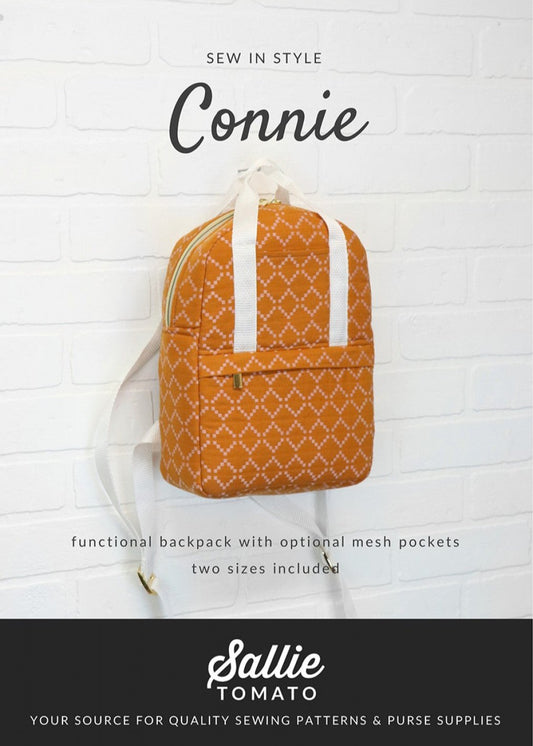 Connie Backpack Pattern by Sallie Tomato