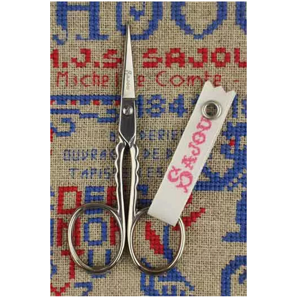 Embroidery scissors - Scallop - Nickel Plated - Sajou