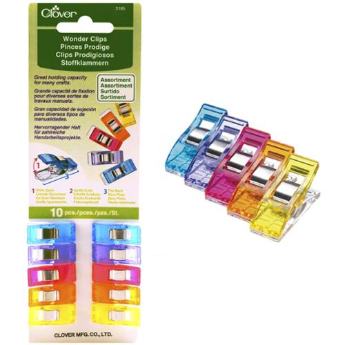 Wonder Clips Assorted 10 Ct