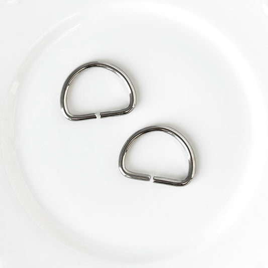 Metal D-Rings 1.25"