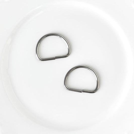 Metal D-Rings 1.25"