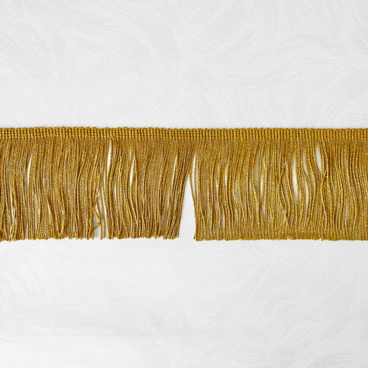 Metallic Chainette Fringe 4" - Multiple Colorways