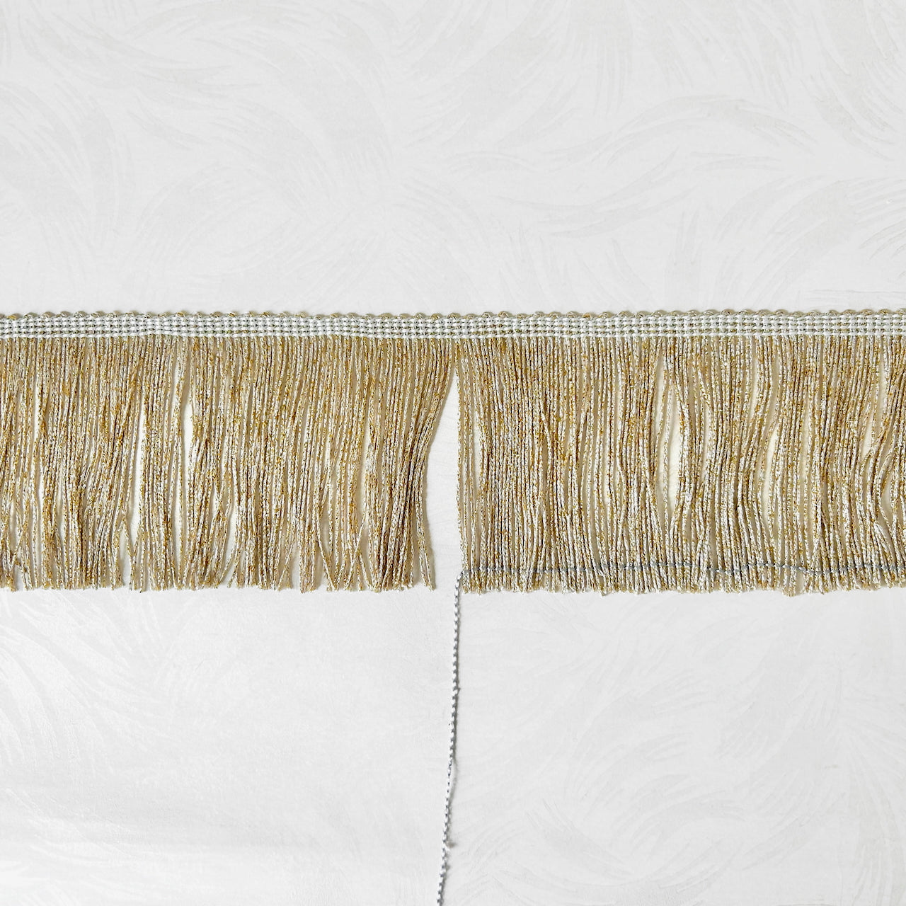 Metallic Chainette Fringe 4" - Multiple Colorways