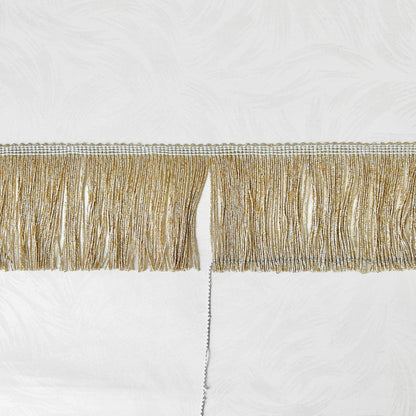 Metallic Chainette Fringe 4" - Multiple Colorways