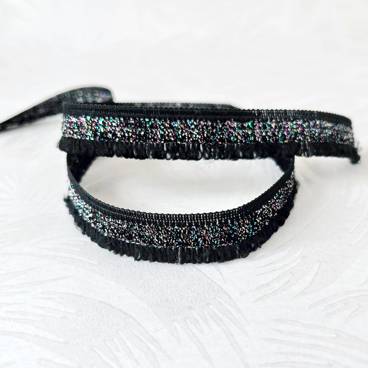 Metallic Loop Fringe – Rose Mille