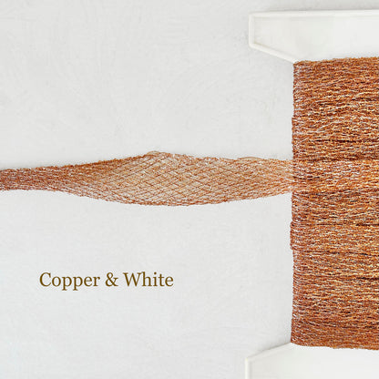 Metallic Mesh Braid - Multiple Colorways