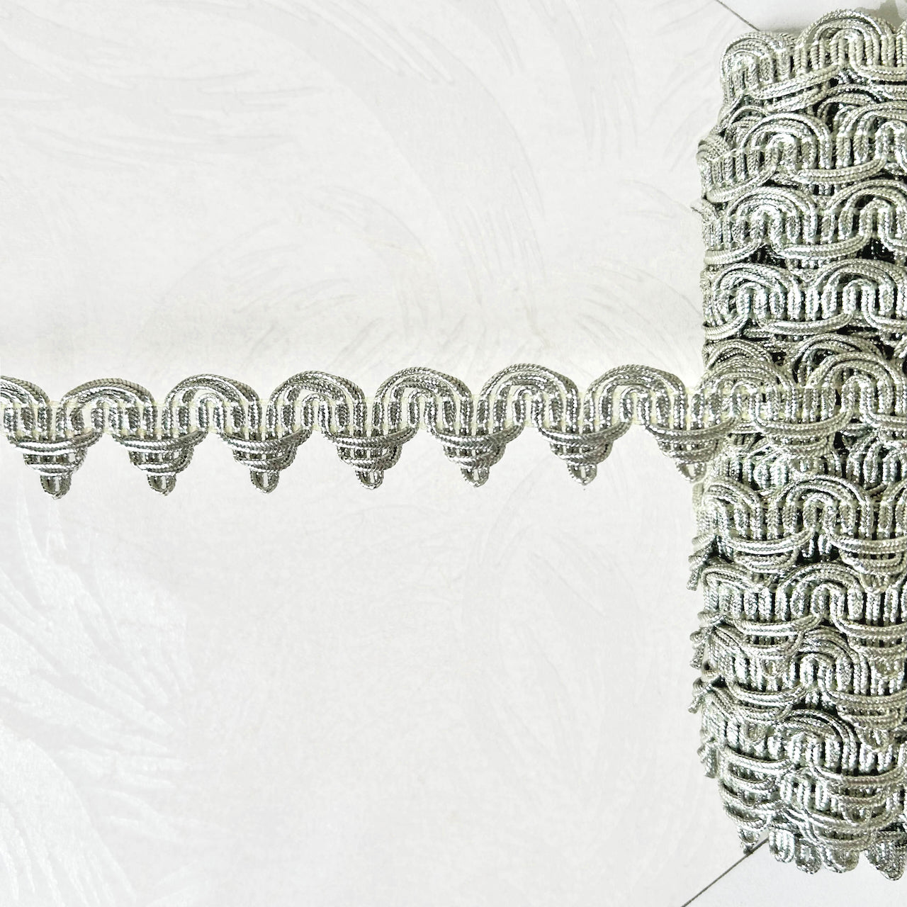 Metallic Rope Braid Metallic Scallop Point Cord Braid – Rose Mille