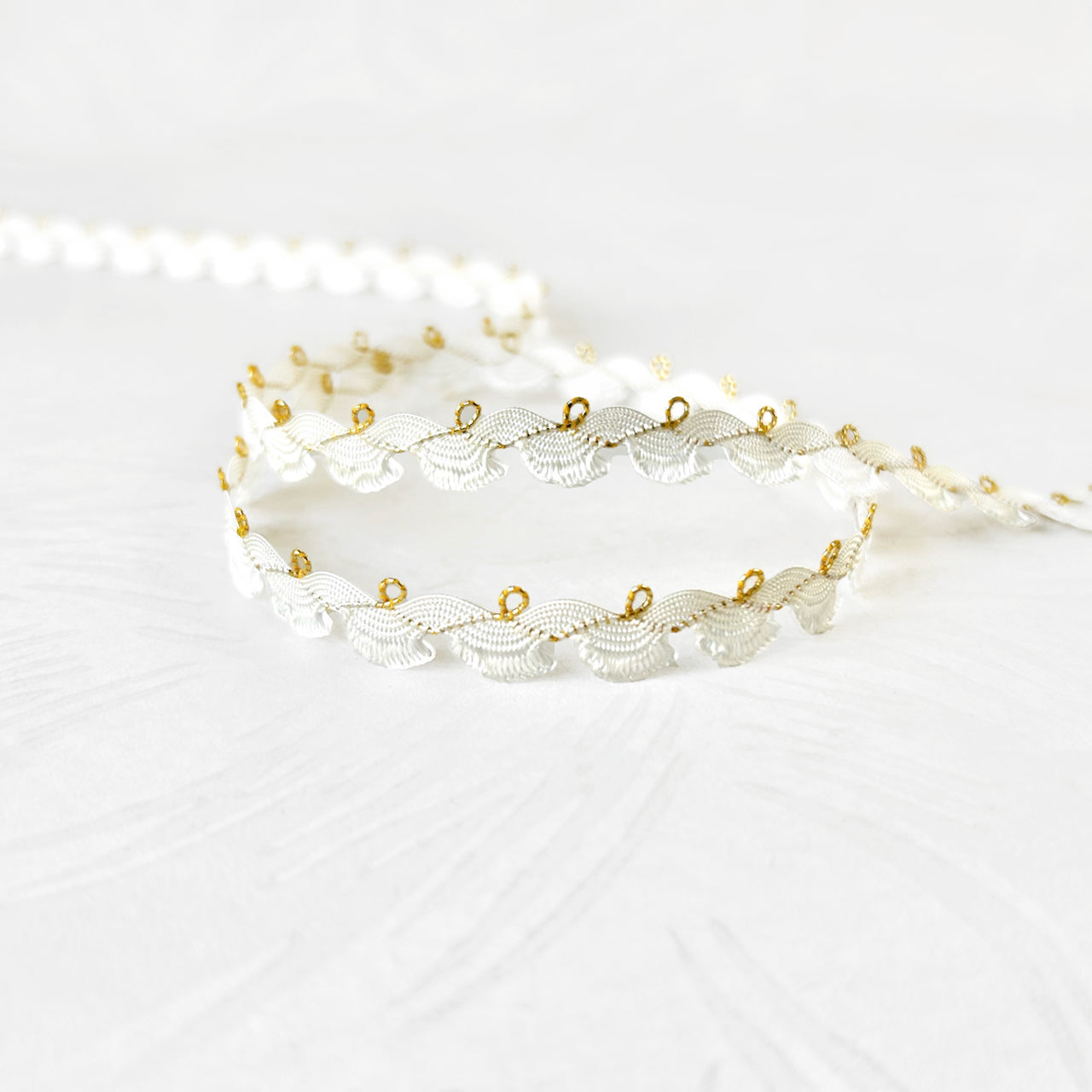 Metallic Scalloped Loop Braid - Multiple Colorways – Rose Mille
