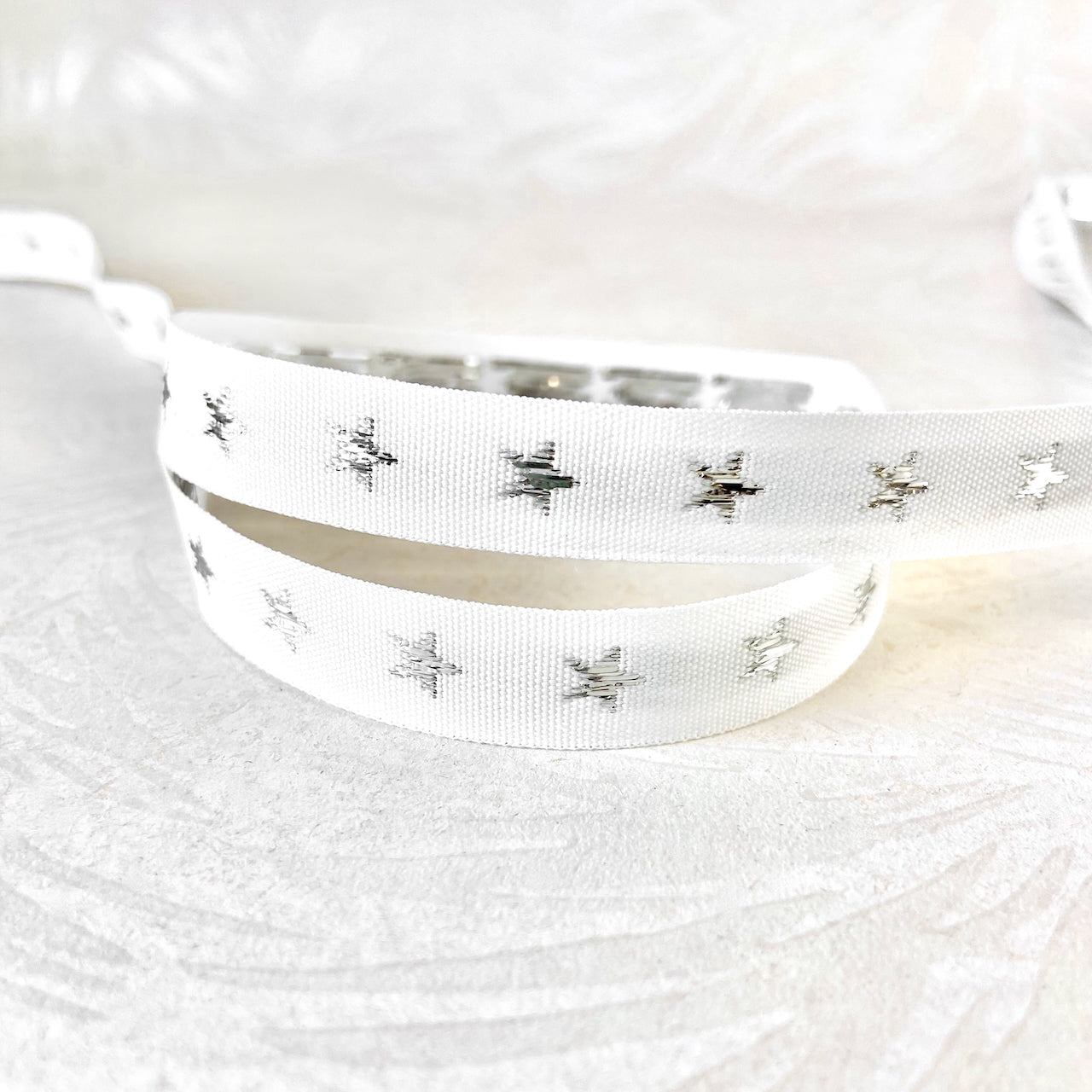 Metallic Star Jacquard