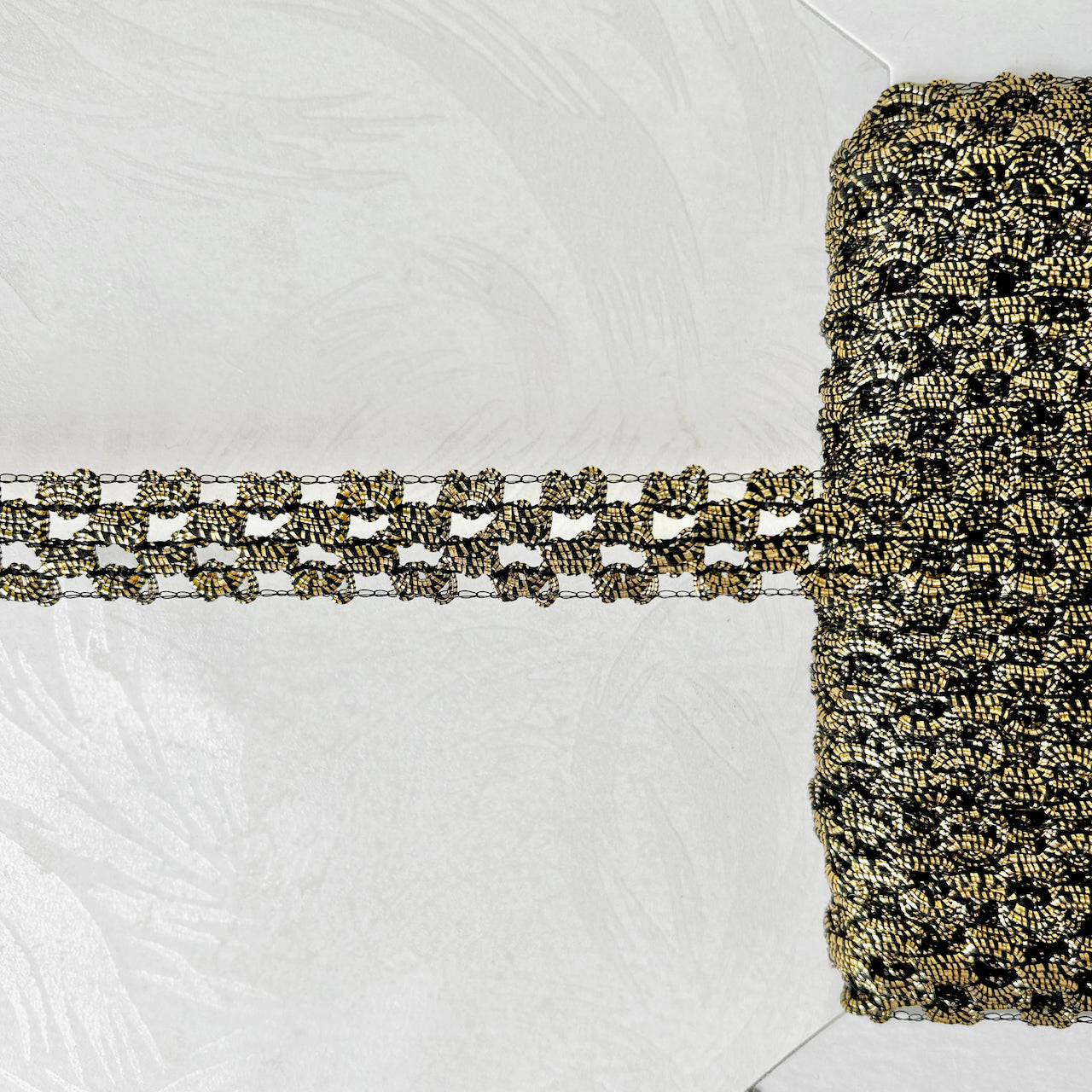 Metallic Rope Braid Decorative Metallic Stripe Braid – Rose Mille