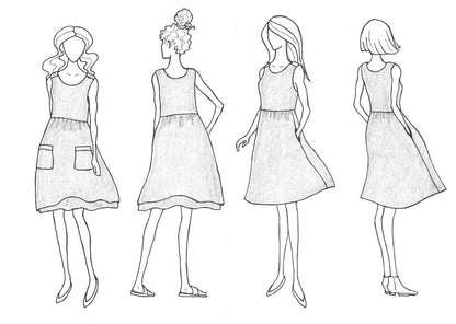 Metaorphic Dress Pattern by Sew Liberated