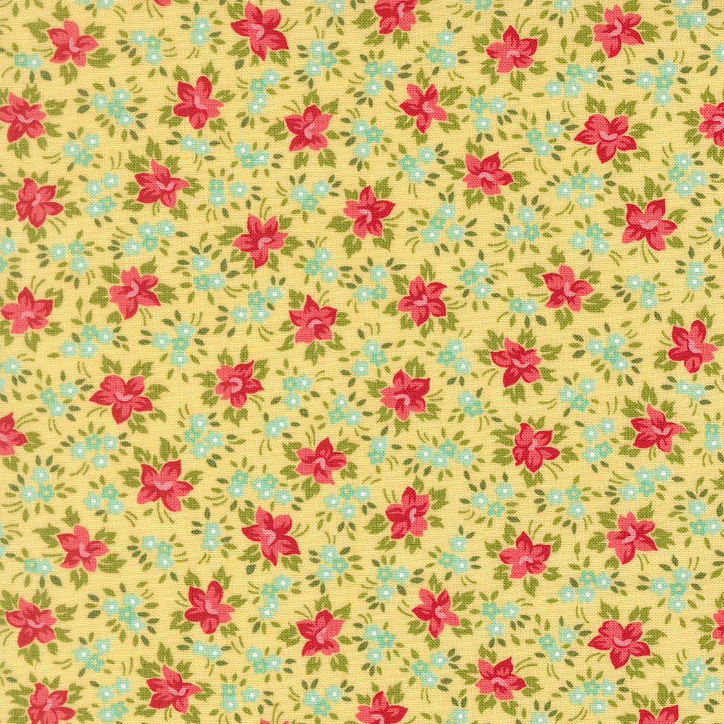 Moda_Marylebone_Small_Floral_Fabric_Buttermilk