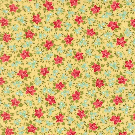 Moda_Marylebone_Small_Floral_Fabric_Buttermilk