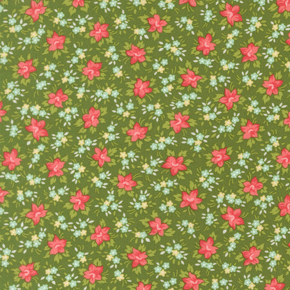 Moda_Marylebone_Small_Floral_Fabric_Green
