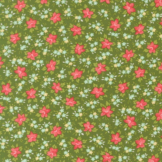 Moda_Marylebone_Small_Floral_Fabric_Green