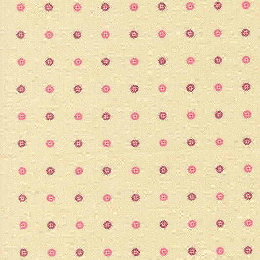 Moda_Sitara_Floret_Cream_Fabric