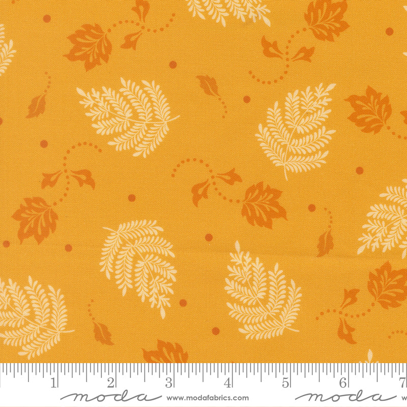 Moda_Sitara_Paisley_Leaf_Dijon_Fabric