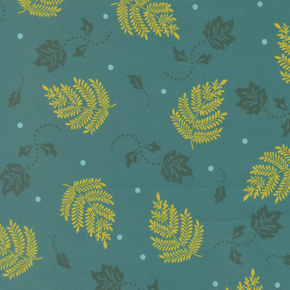 Moda_Sitara_Paisley_Leaf_Lagoon_Fabric