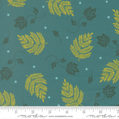 Moda_Sitara_Paisley_Leaf_Lagoon_Fabric