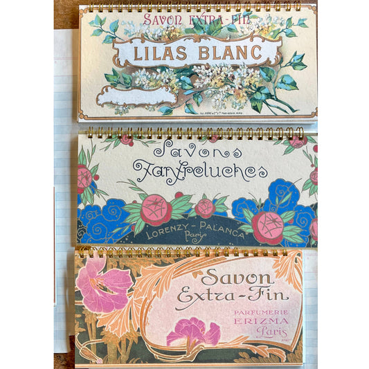 Vintage French Label Notebooks