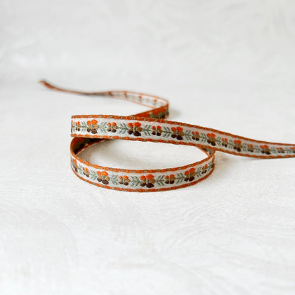 Narrow Floral Dash Jacquard - Multiple Colorways