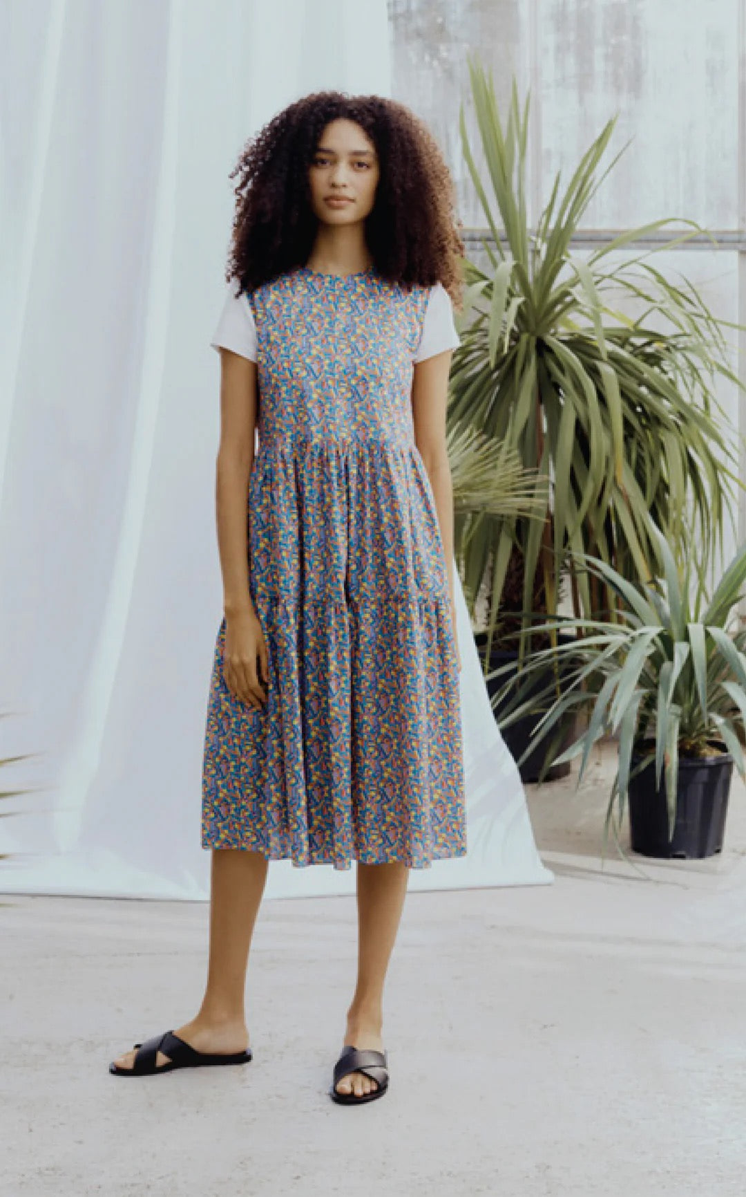 Natasha Tiered Dress - by Liberty of London