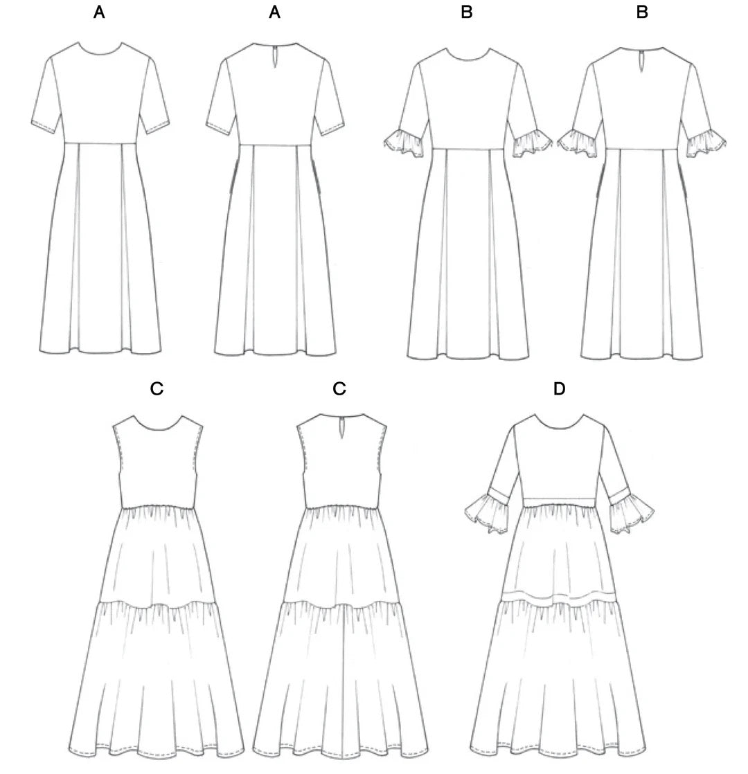 Natasha Tiered Dress - by Liberty of London