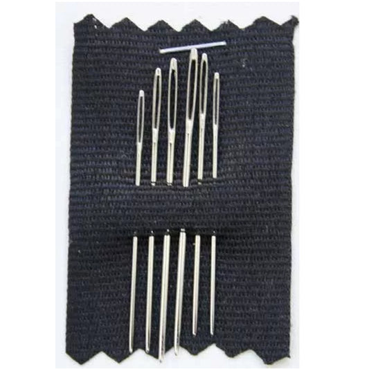 Embroidery Needles Round Point Green Booklet - Sajou