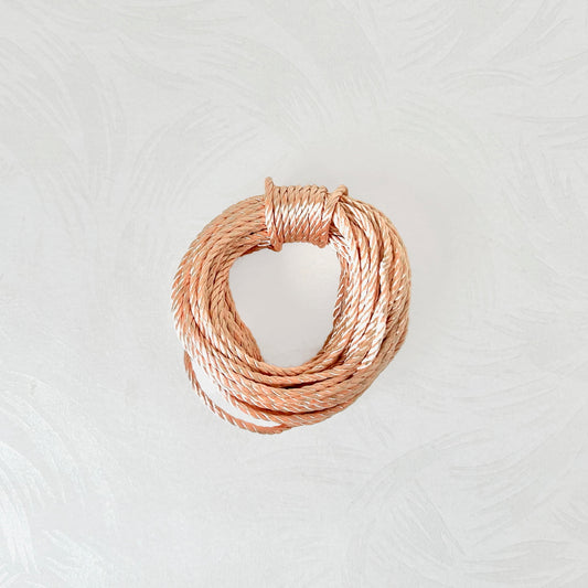 Peach_Cord_Covered_Wire