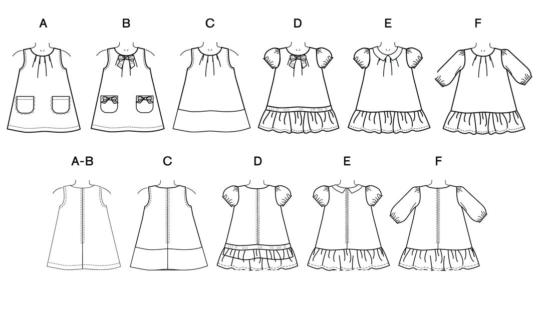 Penny Collar Dress  for Children - by Liberty of London