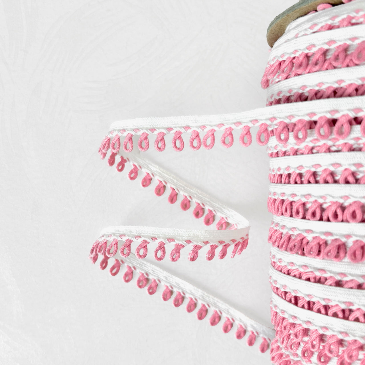 Pink Loop Edge Braid – Rose Mille