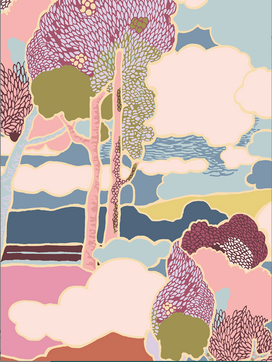 Prospect Road - Liberty of London Cotton Tana Lawn - Half Yard