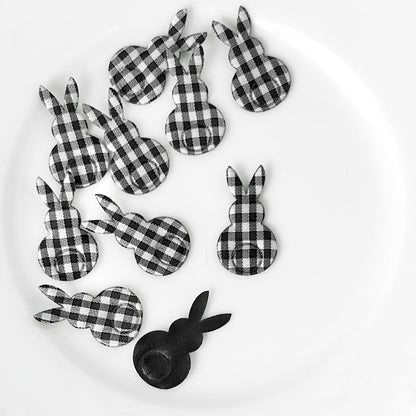Puffy_Checkered_Bunny_Applique