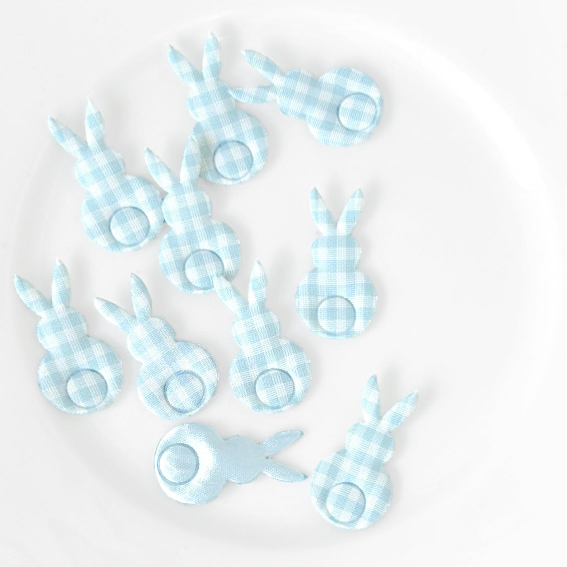 Puffy_Checkered_Bunny_Applique