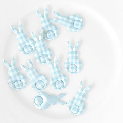 Puffy_Checkered_Bunny_Applique