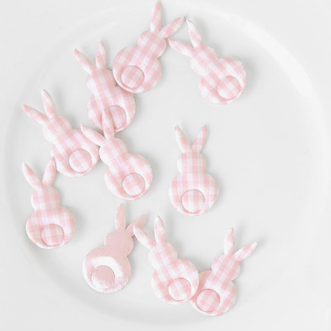 Puffy_Checkered_Bunny_Applique