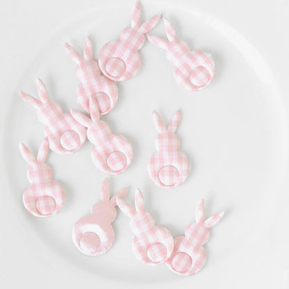 Puffy_Checkered_Bunny_Applique