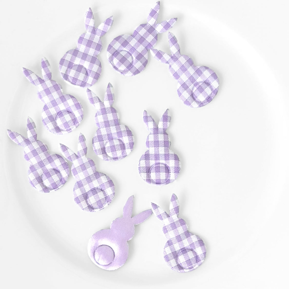 Puffy_Checkered_Bunny_Applique