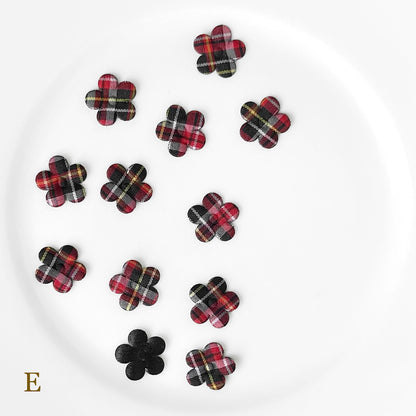 Puffy_Plaid_Flower_Applique