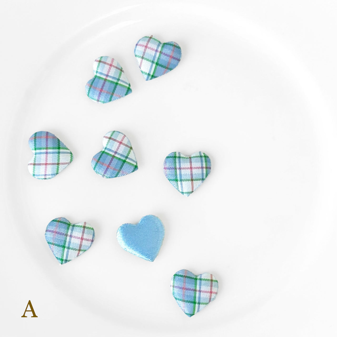 Puffy_Plaid_Heart_Appliques