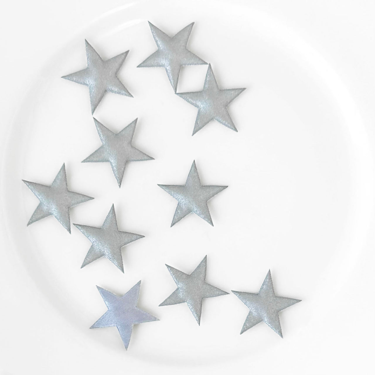 Puffy_Reflective_Silver_Stars