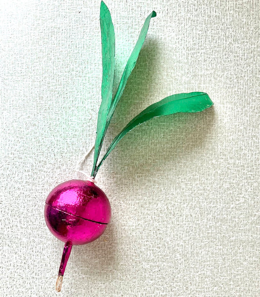 Paper Mache Beet Cachette Box