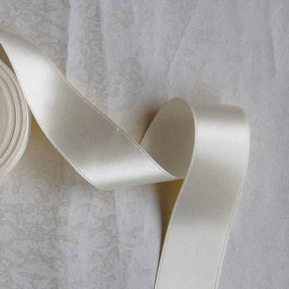 Double Faced Silk Satin Ribbon - Multiple Colorways