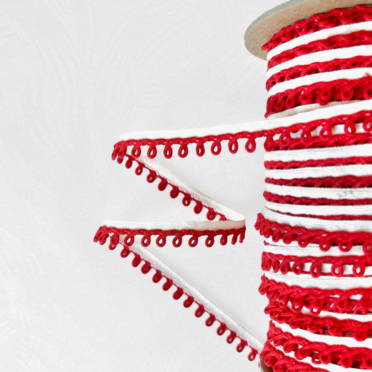 Red Loop Edge Braid – Rose Mille