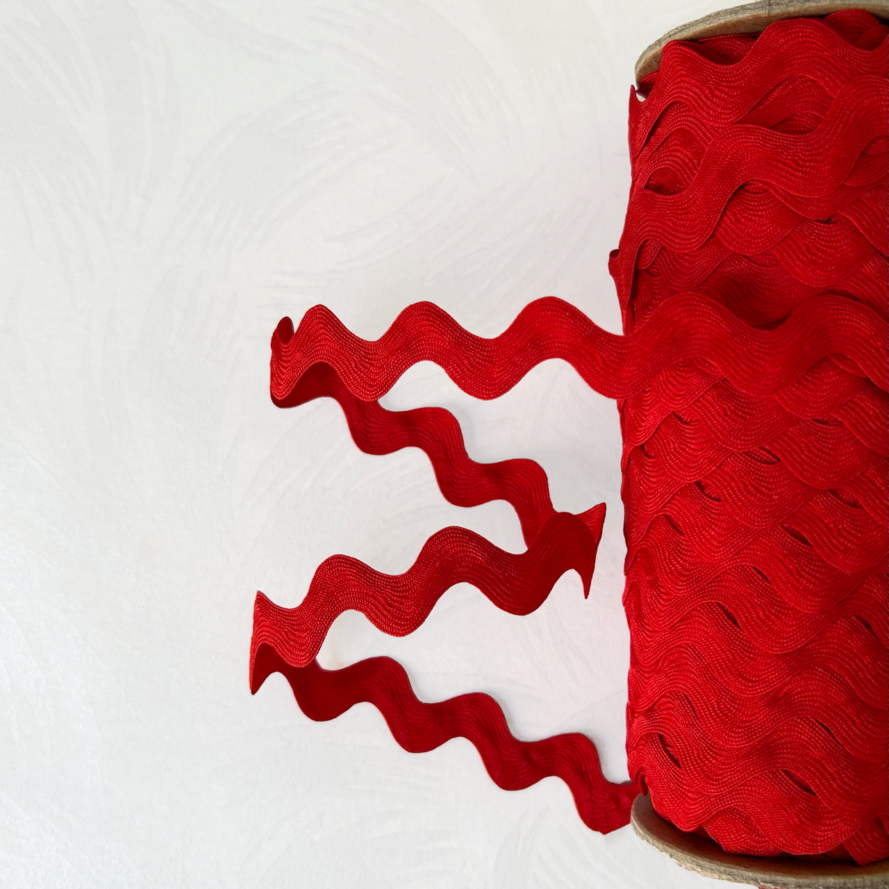 Red Vintage Rick Rack 3/4