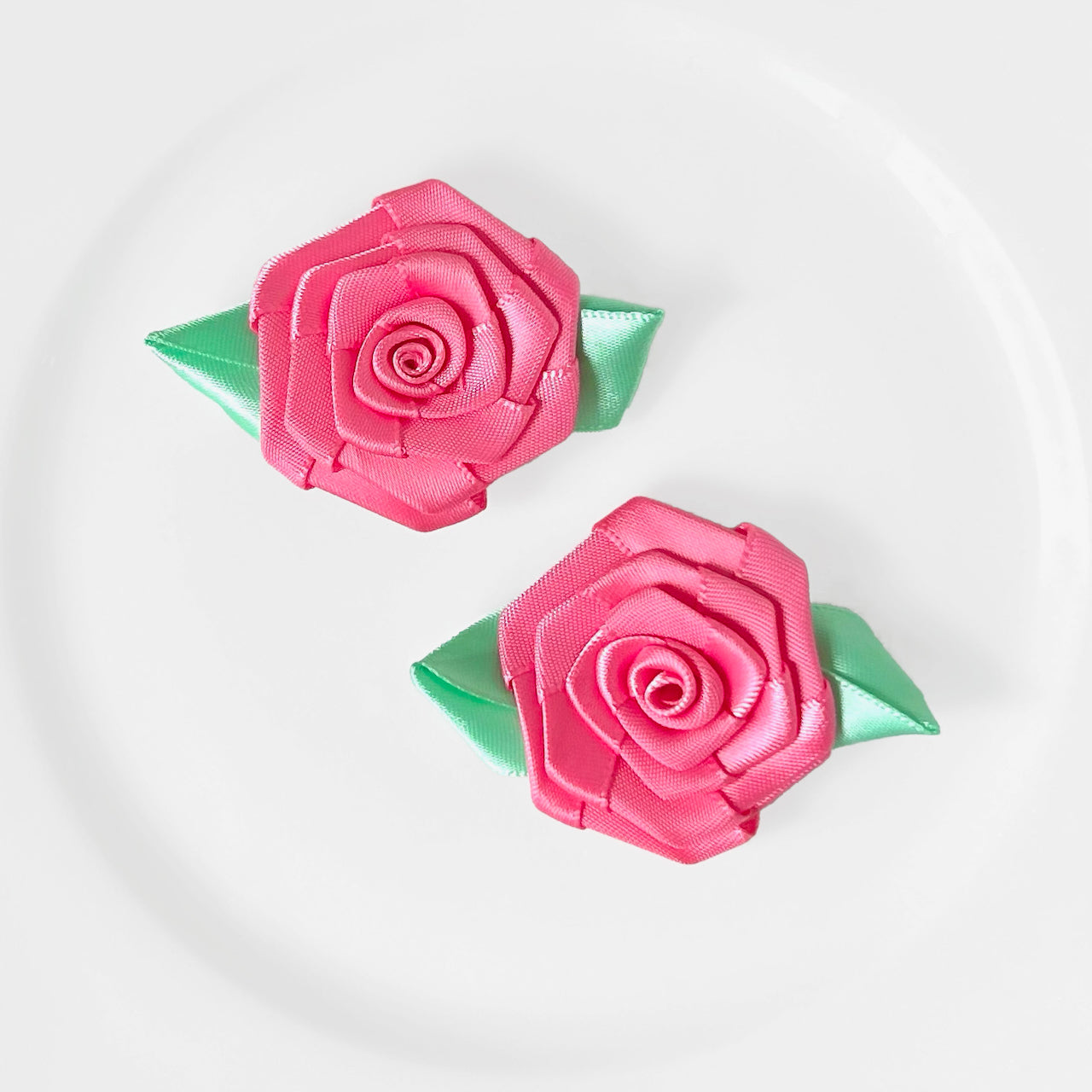 16 Count Ribbon Roses Ribbon Flower Rosette – Rose Mille