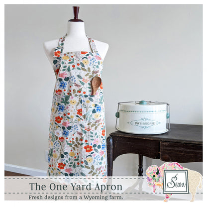 One Yard Apron  Pattern